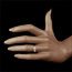 achat en ligne Bague Edenit� or blanc et diamant - 0.022 carat