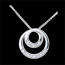 ventes Collier Zephir or blanc et diamants