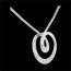 cadeau femmes Collier Zephir or blanc et diamants