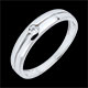 Anillo Edenidad oro blanco y diamante