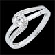Anello Preziosa oro bianco e diamanti