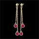 Pendientes largos Ortega