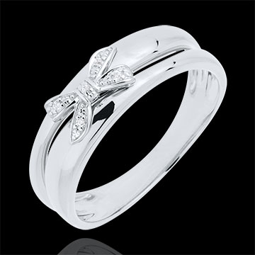 acheter on line Bague Noeud d'eden Or blanc