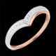 Anillo alas preciosas oro rosa