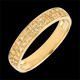 Anillo dos vueltas oro amarillo y cetrino amarillo