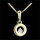 Colgante Aurora oro amarillo y diamante