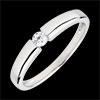 mariages Bague Solitaire Trésor 0.1 carats