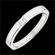 Anillo Solitario Epuro - diamante princesa