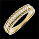 Anillo Bella Caviar - oro amarillo