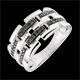 Anillo L�nea negra - modelo grande