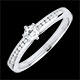 Anello Solitario Divina 6 griffe
