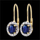Pendientes Apolline - zafiros