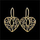 Orecchini Cuore arabo