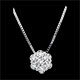 Collier Flocon �ternel - 7 diamants