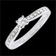 Anello solitario Garlane 4 diamanti - 0.10 carati