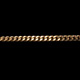 Panzerkette f�r Kinder Gelbgold fein 38 cm