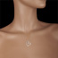cadeaux femmes Pendentif Coeur Amazone or jaune