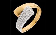 Bague Tropique - 34 diamants