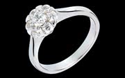 Bague Rosace - 0,9 carat