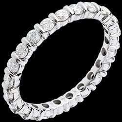 <a href=http://wedding.edenly.com/diamond-wedding-rings-bands/wedding-ring-white-gold-paved-bar-channel-setting,551,1010.html style=color:#fff;text-decoration:none;><u>Eternity ring white gold paved-bar channel setting - 1.25 carat - 22 diamonds</u><br><br><strike>£ 2389</strike> (-30%) <b style=color:#FF9999;>£ 1689</b></a>