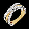 acheter on line Bague Fanny or jaune - 13 diamants
