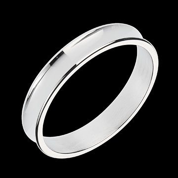 cadeaux femme Anneau Dandy or blanc