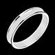 joaillerie Anneau Dandy or blanc