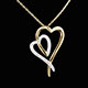 bijoux or collier reflet 17 diamants