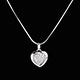 ventes on line pendentif sweet heart blanc 18 diamants