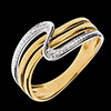 joaillerie Bague Silence or jaune