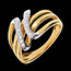 cadeaux femme Bague Cl� d'Ut or jaune - 6 diamants