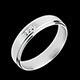 acheter on line Anneau Poin�on or blanc