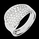 vente bague langue de diamants