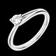 bijouteries solitaire broche or blanc