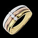 vente on line bague trilogie trinidad 3 ors