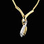 achat on line Collier Baiser du gu�pard or jaune pav� - 13 diamants