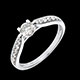 vente en ligne solitaire duchesse or blanc