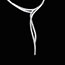 ventes en ligne Collier Elfe or blanc - 18 diamants