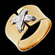 achat bague haute couture or jaune