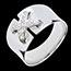 acheter en ligne Bague Haute Couture or blanc