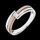 bijouterie bague salome or rose