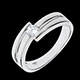 bijouterie bague salome or blanc