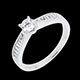 acheter en ligne solitaire pure or blanc
