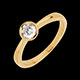 vente on line solitaire poupee or jaune