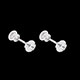 mariage collier pendentif poupee solitaire