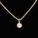Collier Poup�e Solitaire or ja