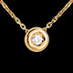 bijouterie collier calice or jaune pm