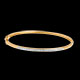 vente en ligne Jonc diorama barrette diamants (PM) - or jaune - 11 diamants