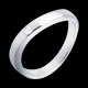 acheter on line Anneau ellipse or blanc 1 diamant