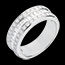 Diamond and white gold wedding ring